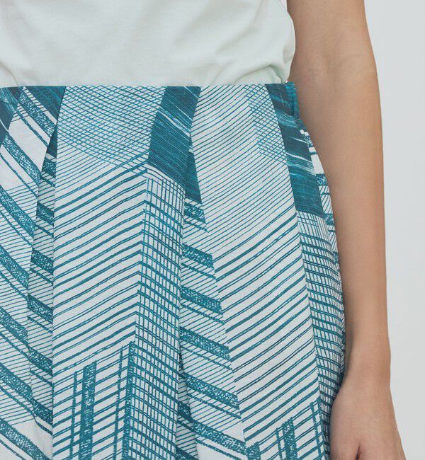 TOMORROWLAND GOODS「WRITEWELL タック ストレートスカート」|スカート|