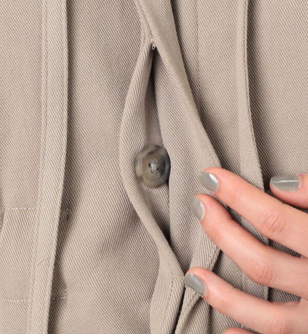 TOMORROWLAND GOODS「LAUREN MANOOGIAN Hood トレンチコート」|トレンチコート|