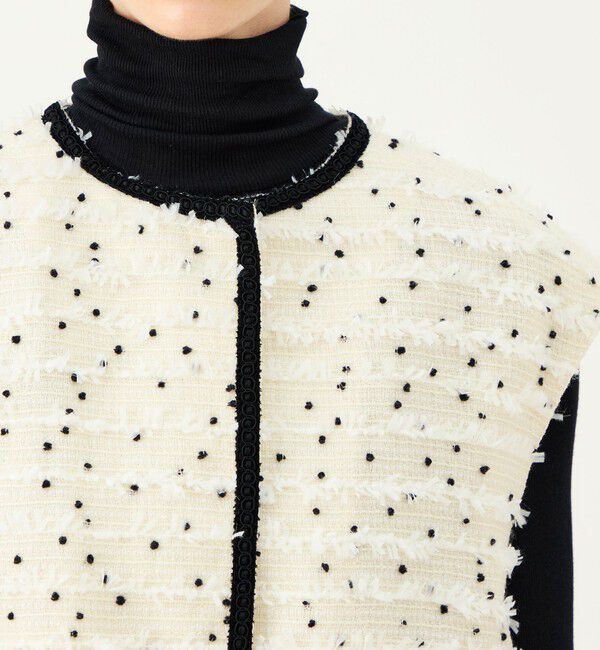 Ballsey「Fiona ショートジレ」|ベスト・ジレ|
