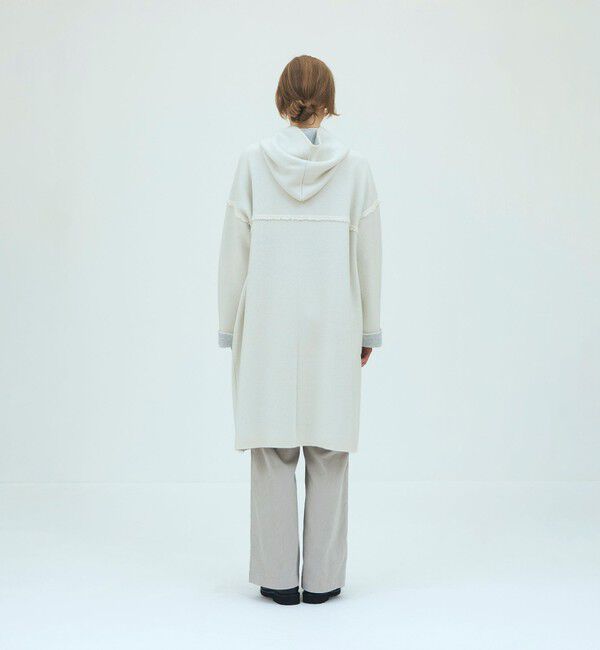 GALERIE VIE「モンゴルカシミヤ フーデッドニットコート」|その他|