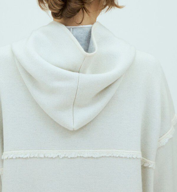 GALERIE VIE「モンゴルカシミヤ フーデッドニットコート」|その他|