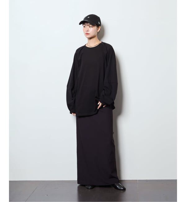  「[THE MOOD] パフスリーブ ロンTEE：カットソー」|Tシャツ・カットソー|