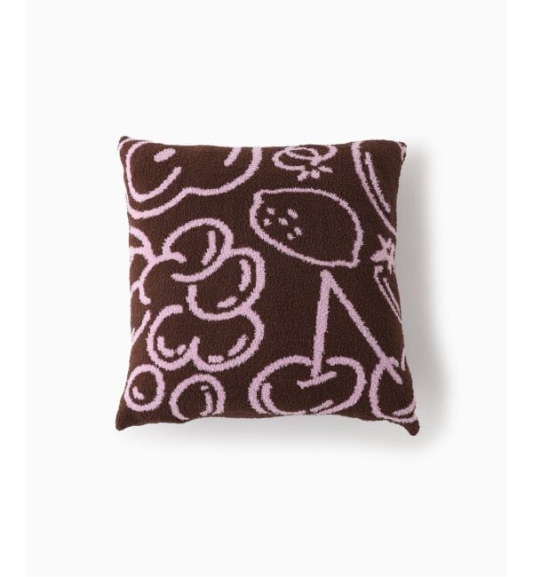 journal standard Furniture「《予約》CHENILLE YARN FRUITS CUSHION60*60」|クッション・クッションカバー|