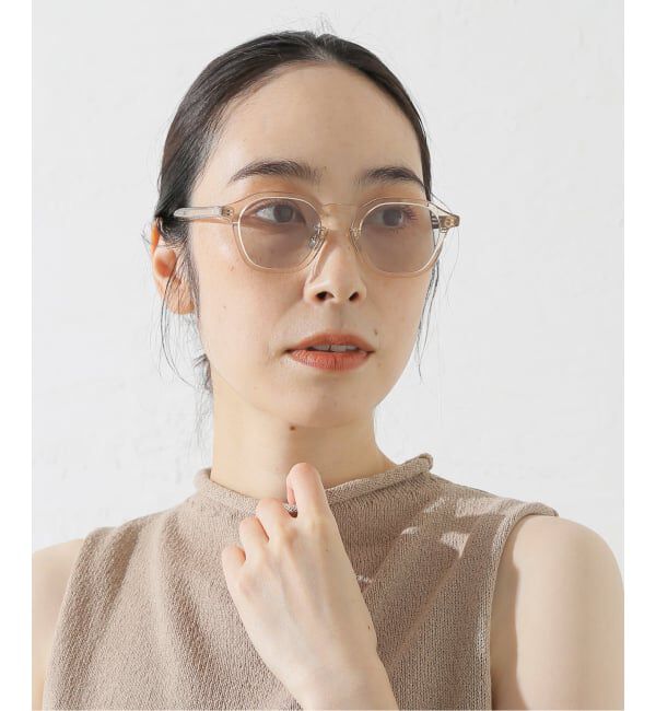 EYETHINK「BLANC.. 別注 BM010  CLR BRN / L.GRY - GRY ex Sunglasses」|サングラス|