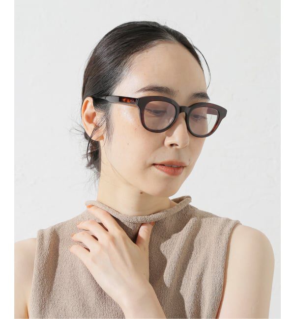 EYETHINK「BLANC.. 別注 ET001  HAVANA / L.GRY - GRY ex Sunglasses」|サングラス|