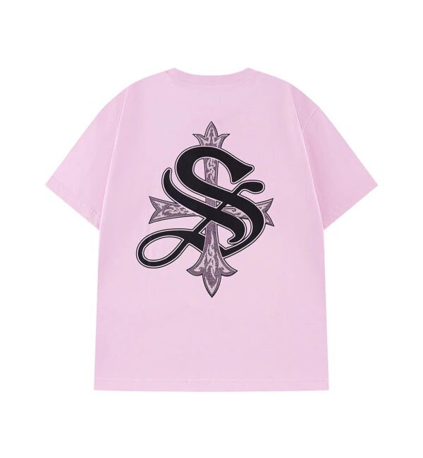 JOINT WORKS「SUPPLIER / サプライヤー Tribal Cross Tee」|Tシャツ・カットソー|ピンク
