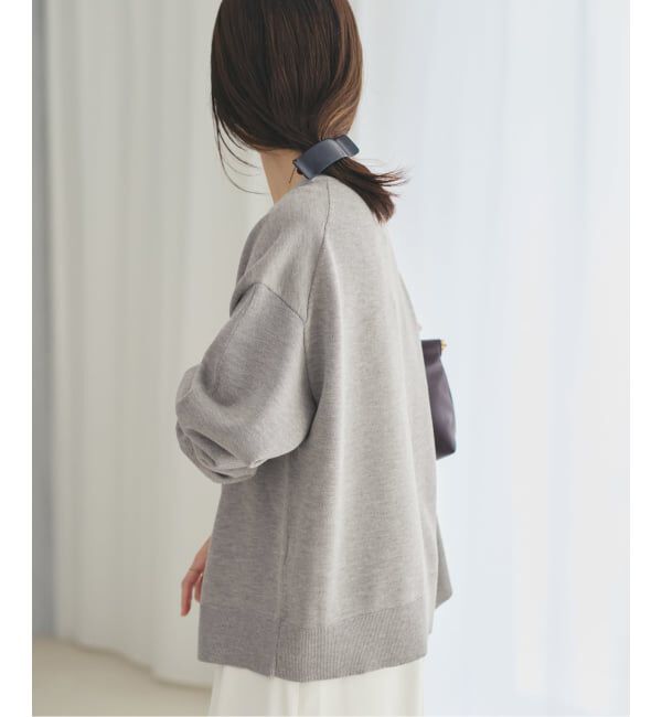 Plage「《一部店舗・WEB限定追加予約》sweat kn nuance カーディガン 2」|カーディガン|