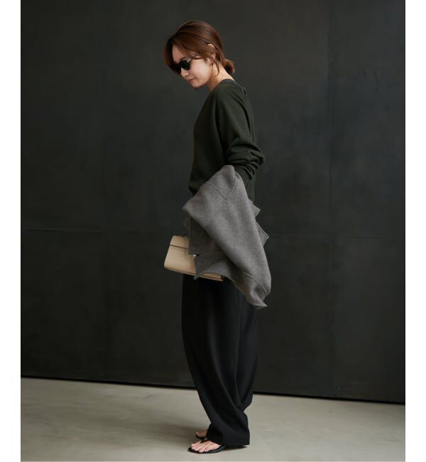 Plage「《予約》NEPLA. / ネプラ 別注 PLANGING NECK プルオーバー」|ニット・セーター|