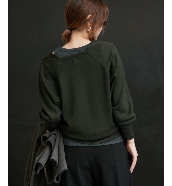 Plage「《予約》NEPLA. / ネプラ 別注 PLANGING NECK プルオーバー」|ニット・セーター|