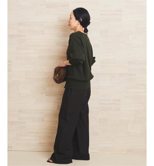 Plage「《予約》NEPLA. / ネプラ 別注 PLANGING NECK プルオーバー」|ニット・セーター|