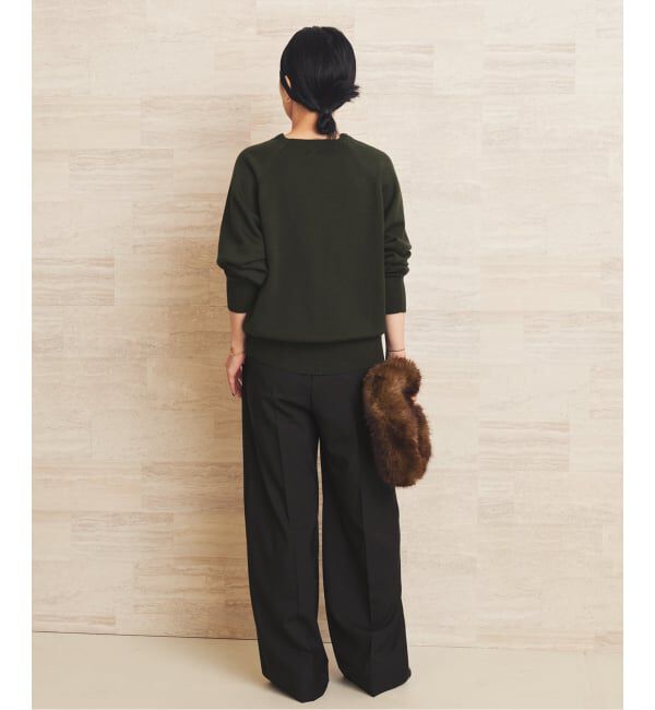 Plage「《予約》NEPLA. / ネプラ 別注 PLANGING NECK プルオーバー」|ニット・セーター|