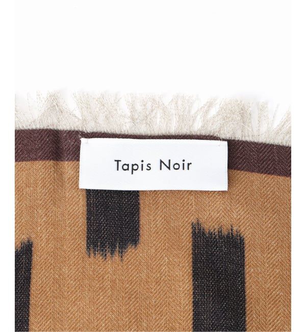 VERMEIL par iena「Tapis Noir タピス ノワール Wool Small Gwen スカーフ」|バンダナ・スカーフ|