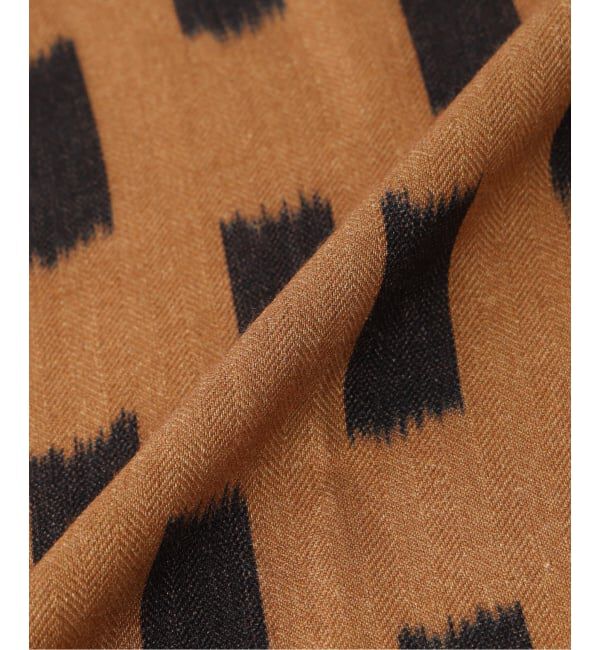 VERMEIL par iena「Tapis Noir タピス ノワール Wool Small Gwen スカーフ」|バンダナ・スカーフ|
