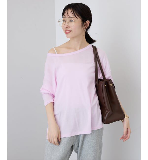 SLOBE IENA「《追加4》miller/ミラー SLOBE別注 シアードルマンロンTEE」|Tシャツ・カットソー|