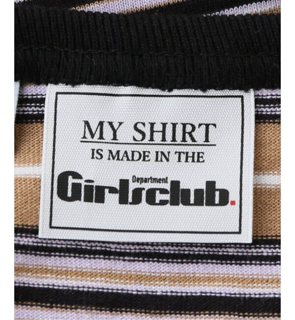 IENA「Girls Department Club/ガールズデパートメントクラブ LAYER LS TRIPLE BORDER LAYER」|Tシャツ・カットソー|