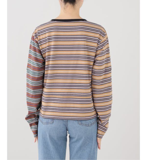IENA「Girls Department Club/ガールズデパートメントクラブ LAYER LS TRIPLE BORDER LAYER」|Tシャツ・カットソー|