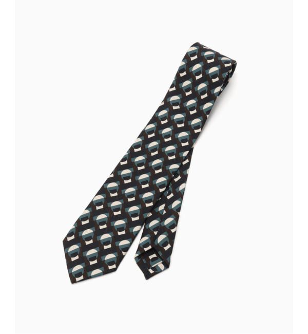 EDIFICE「Holliday & Brown(ホリデー & ブラウン 100th Aniv.Printed Tie2」|ネクタイ・蝶ネクタイ|