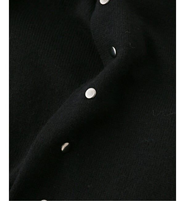 PULP「Geek Office / ギークオフィス OPEN YY Knitted STUD SLEEVE LAYERED CARD」|カーディガン|