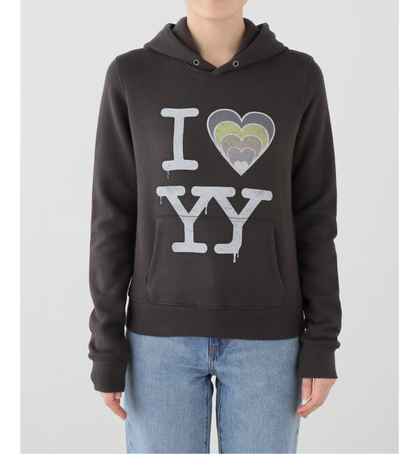 PULP「Geek Office / ギークオフィス OPEN YY Knitted I LOVE YY FIT HOODIE」|パーカー|