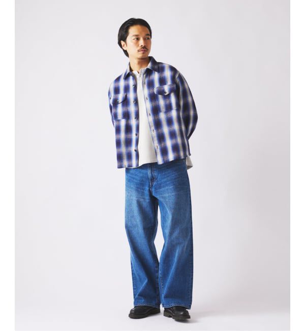JOURNAL STANDARD relume「クラフトデニム 13.5oz ワイド ストレート デニム」|デニム|