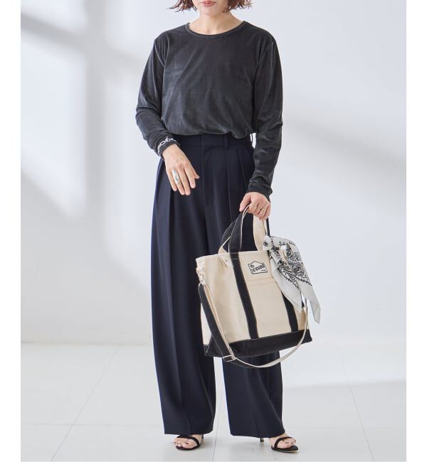 journal standard L'essage「《追加》ベロアロングスリーブプルオーバー」|Tシャツ・カットソー|