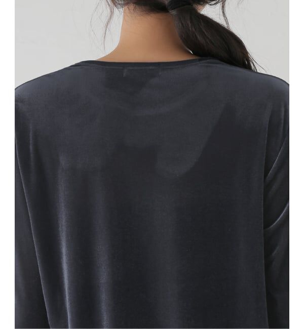 journal standard L'essage「《追加》ベロアロングスリーブプルオーバー」|Tシャツ・カットソー|