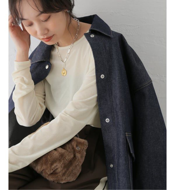 journal standard L'essage「《追加》ベロアロングスリーブプルオーバー」|Tシャツ・カットソー|