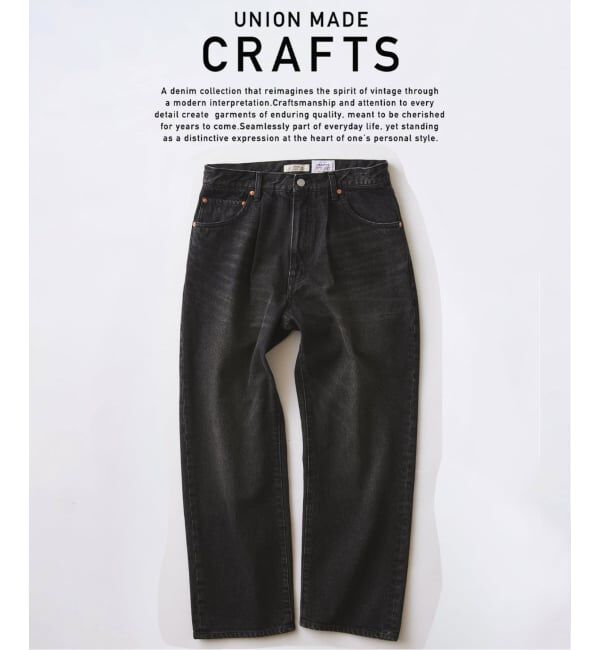JOURNAL STANDARD relume「クラフトデニム 13.5oz ニュークラシック」|デニム|ブラック A