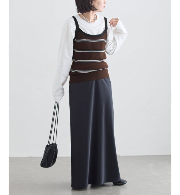 journal standard L'essage「《予約》CASHWOOLエクストラファインメリノ キャミソール」|ニット・セーター|