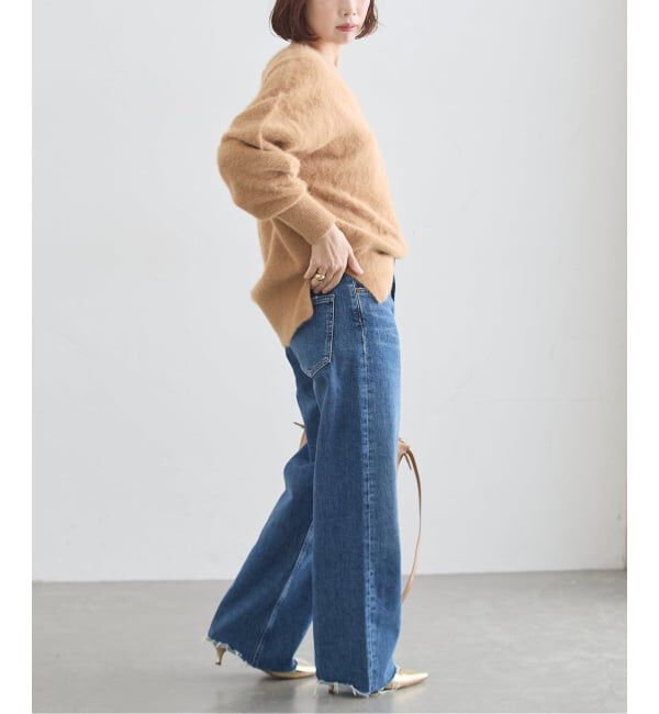 journal standard L'essage「《予約》FOX CASHMERE Vネックプルオーバー」|ニット・セーター|