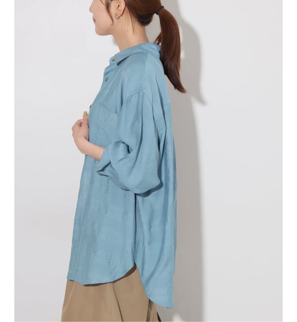 JOURNAL STANDARD relume「《予約》ドビーチェックシアーシャツ」|シャツ・ブラウス|
