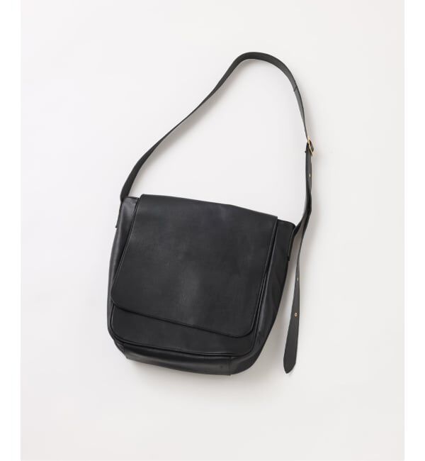JOURNAL STANDARD「《予約》【FOLL / フォル】buffalo leather shoulder bag」|ショルダー・メッセンジャー|ブラック