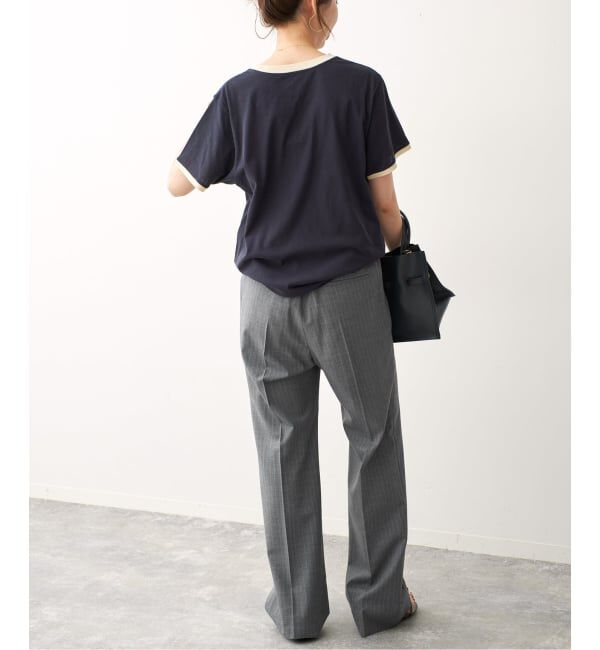 Spick and Span「トロストレートイージーパンツ」|スラックス|