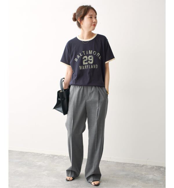 Spick and Span「トロストレートイージーパンツ」|スラックス|