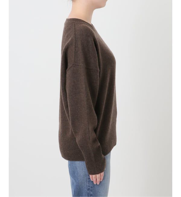 Spick and Span「《予約》ウールカシミヤクルーネックプルオーバー」|ニット・セーター|
