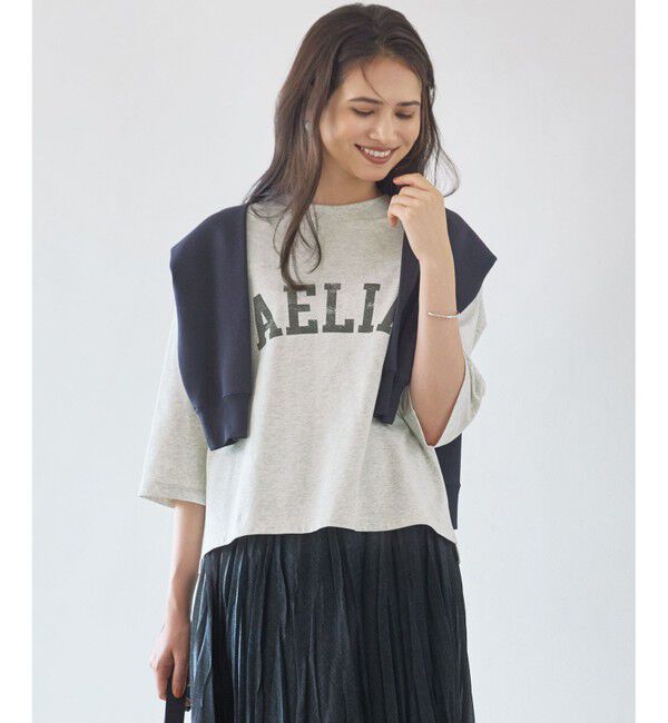 23区「【SLOW/一部店舗限定】リラックス ロゴTシャツ」|Tシャツ・カットソー|ﾄｯﾌﾟｸﾞ