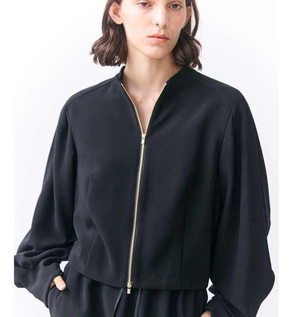 BEIGE,「【人気シリーズ】RUE / ドライタッチコンパクトブルゾン」|ブルゾン・スタジャン|