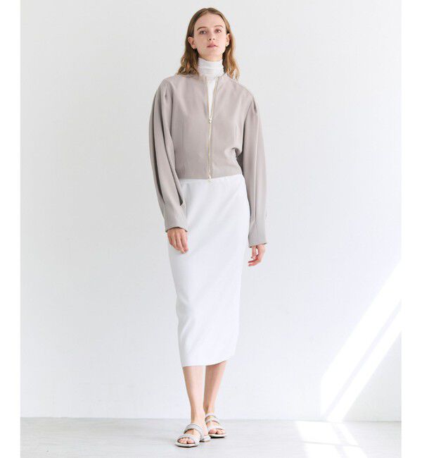 BEIGE,「【人気シリーズ】RUE / ドライタッチコンパクトブルゾン」|ブルゾン・スタジャン|