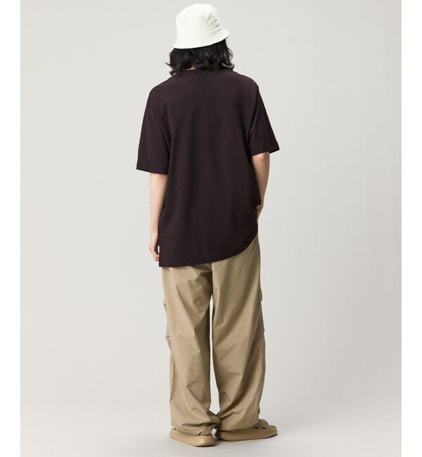 LACOSTE「L.12.12アレンジ ガゼット付き鹿の子地 半袖Tシャツ」|Tシャツ・カットソー|