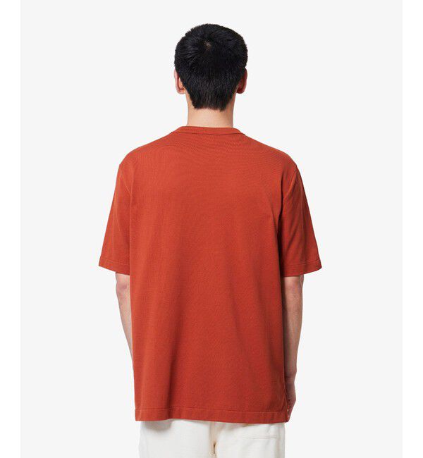 LACOSTE「L.12.12アレンジ ガゼット付き鹿の子地 半袖Tシャツ」|Tシャツ・カットソー|