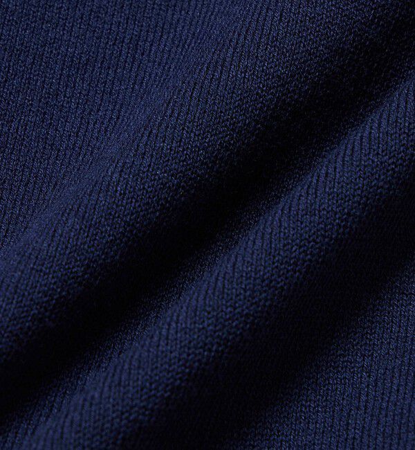 LACOSTE「配色ラインディテールニットポロカーディガン」|カーディガン|
