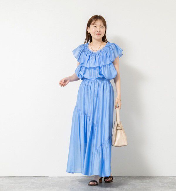 NOLLEY'S sophi「《セットアップ対応》【BECシリーズ】ウォッシャブルシアーローンオフショルブラウス」|シャツ・ブラウス|