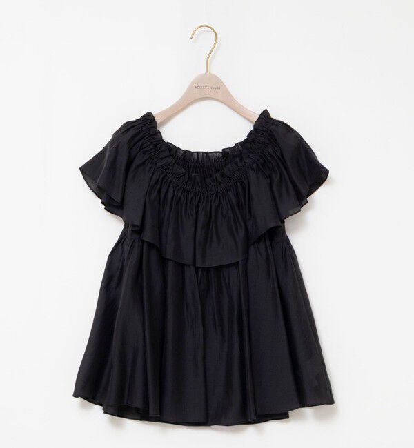 NOLLEY'S sophi「《セットアップ対応》【BECシリーズ】ウォッシャブルシアーローンオフショルブラウス」|シャツ・ブラウス|