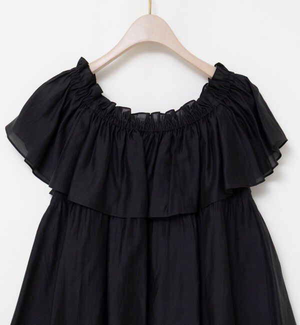 NOLLEY'S sophi「《セットアップ対応》【BECシリーズ】ウォッシャブルシアーローンオフショルブラウス」|シャツ・ブラウス|