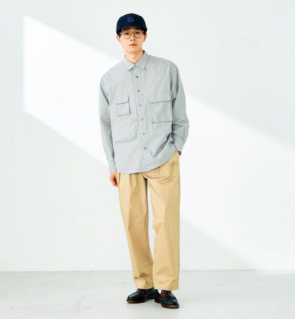 GLOSTER「【ギアディテール】チェック フィッシングシャツ」|シャツ・ブラウス|