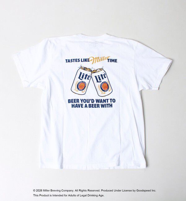 GLOSTER「【GOOD ROCK SPEED/グッドロックスピード】Miller Tシャツ」|Tシャツ・カットソー|オフホワイト