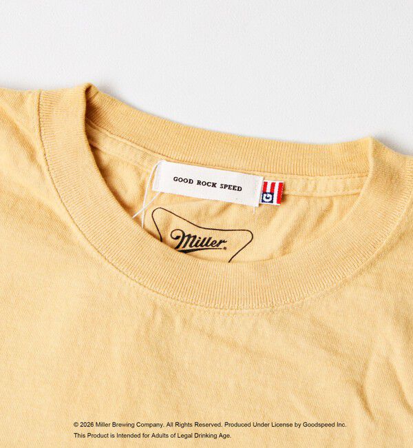 GLOSTER「【GOOD ROCK SPEED/グッドロックスピード】Miller Tシャツ」|Tシャツ・カットソー|