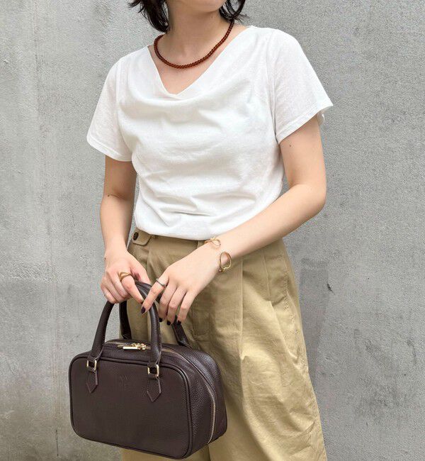 fredy emue「ドレープカットソーブラウス」|Tシャツ・カットソー|
