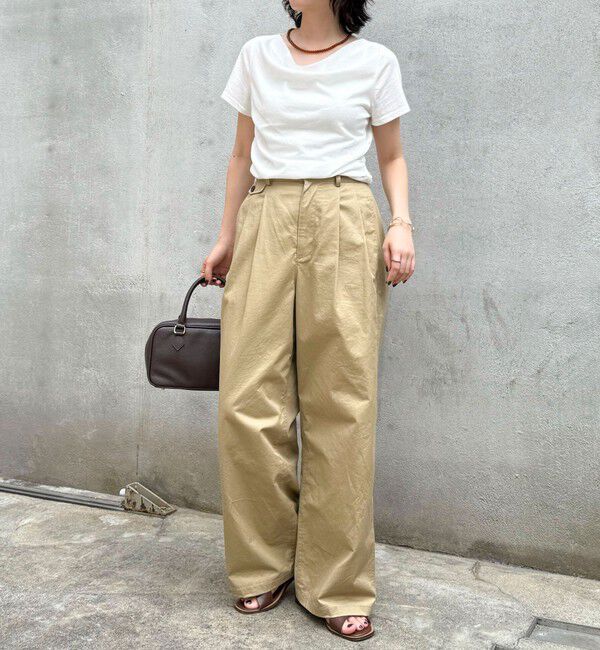 fredy emue「ドレープカットソーブラウス」|Tシャツ・カットソー|