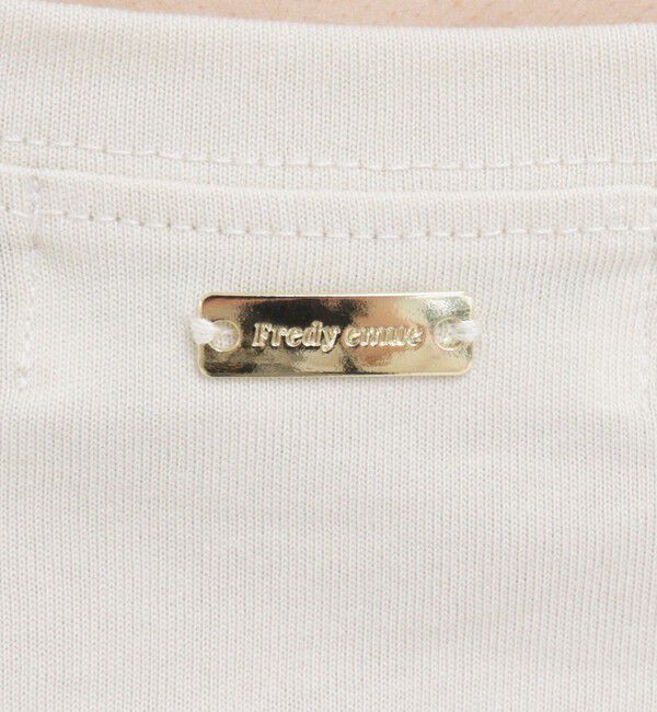 fredy emue「ホースプリント裾ドロストTシャツ」|Tシャツ・カットソー|